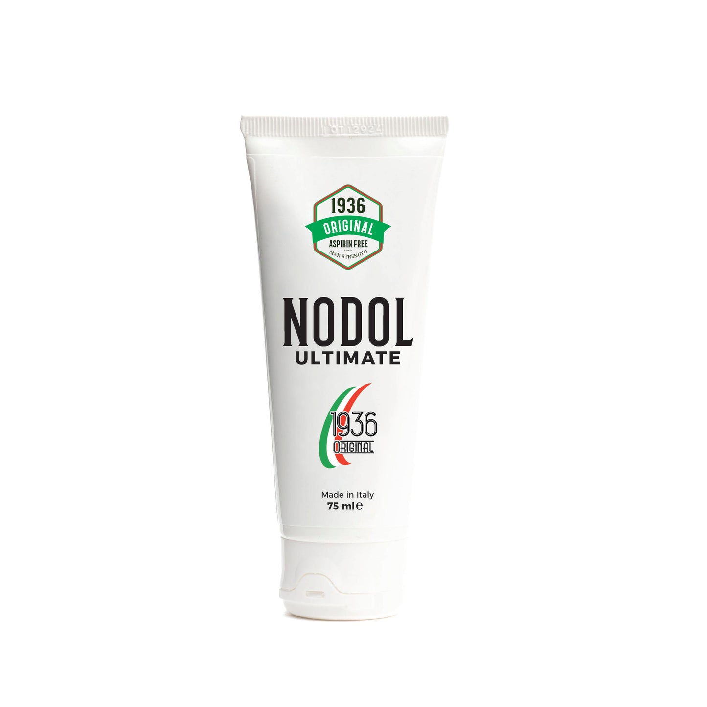 1936 Original Aspirin Free Nodol Cream, Fast Acting, 95% Natural Ingredients, Odour Free, Joint Pain, Muscle Pain, Knee, Back, Shoulder Pain Relief Gel, 75ml