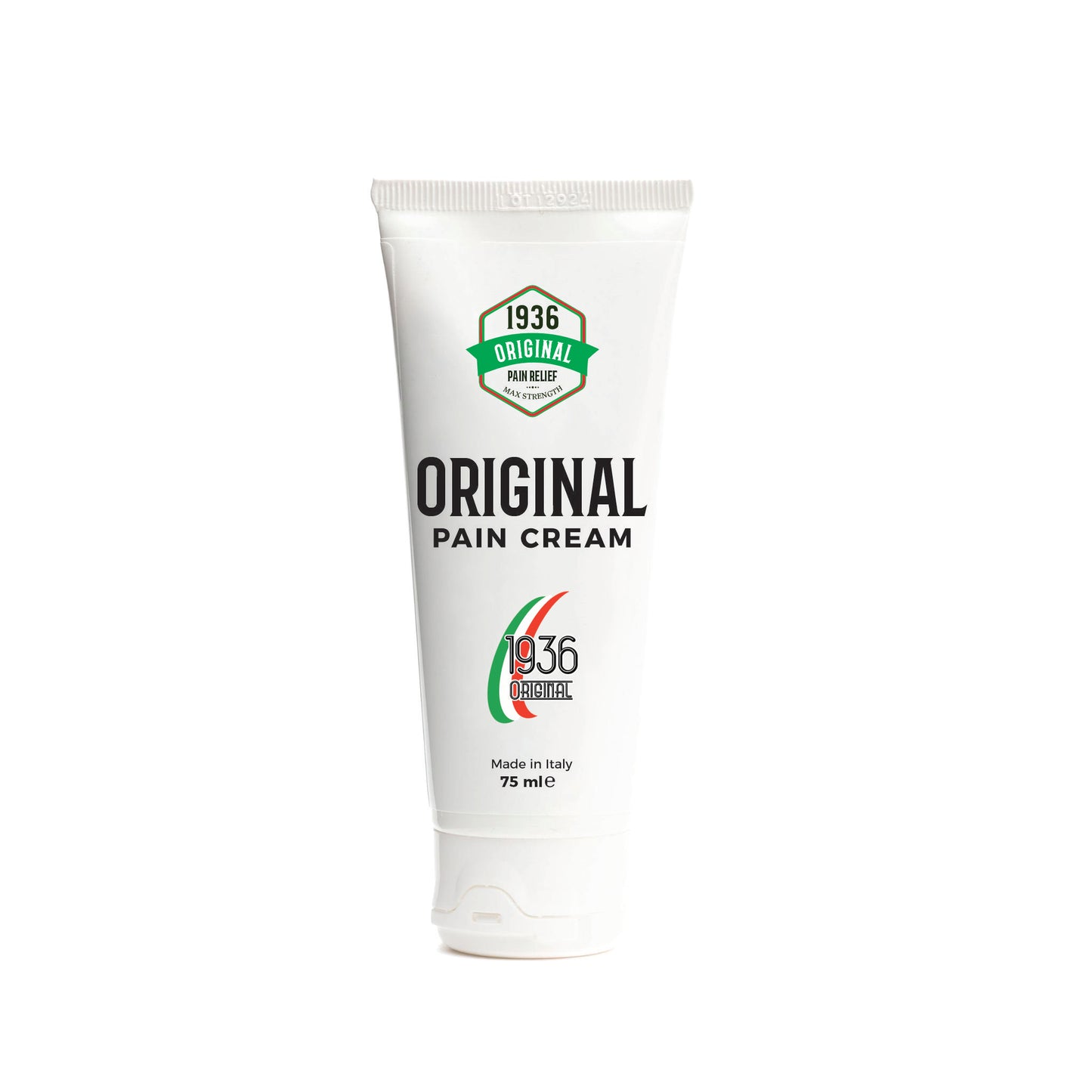 1936 Original Pain Relief Cream - Maximum Strength Fast-Acting, 95%+ Natural Ingredients for Joint, Muscle & Bone, General Pain Relief - 100ml - Safe for Frequent Use, Made in Italy