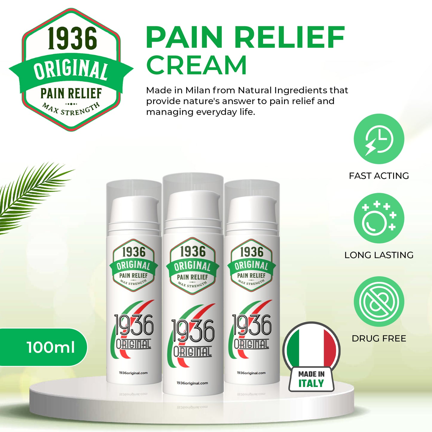 Original Pain Relief Cream 100ml
