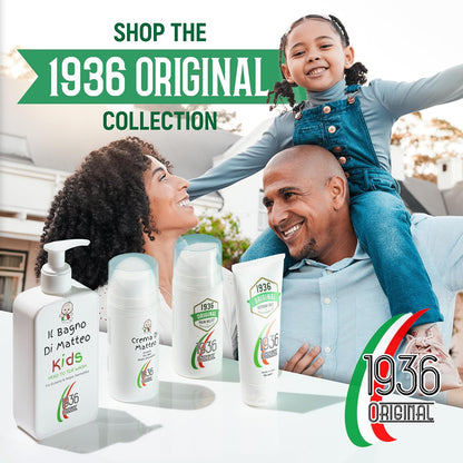 1936 Original Il Bagno Kids Body Wash, Fast Acting, Gentle Formulation, 95% Natural Ingredients, For Eczema, Psoriasis, Dermatitis & Dry Skin, 250ml